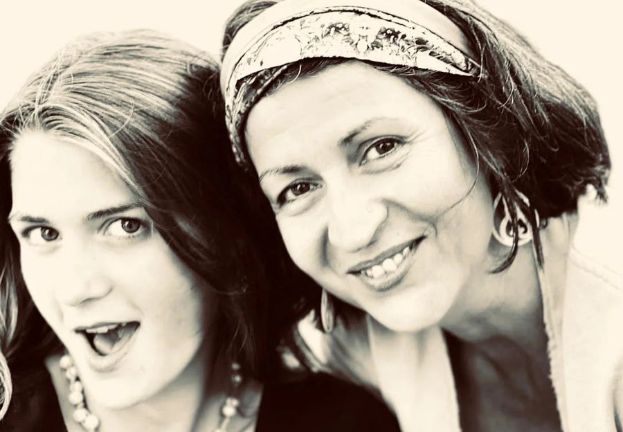 alexandra and luna spadea mother and daughter co-founders of natural skincare line "spadea" nyc botanical-infused by hand